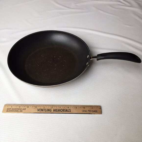 Bialetti Skillet Frying Pan Non Stick Stovetop Cooking Vintage Made in Italy 12" - Picture 2 of 12